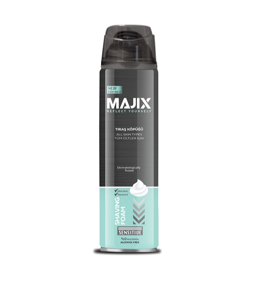 Lider Majix Пена для бритья Sensitive для чувствительной кожи, 200мл