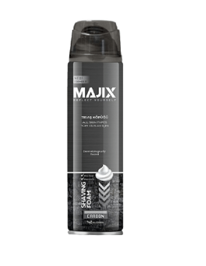 Lider Majix Пена для бритья Carbon для чувствительной кожи, 200мл