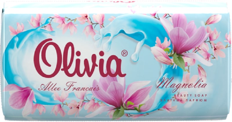 Мыло туалетное твердое OLIVIA Allee Francais Орхидея, 90гр.