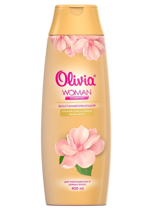 Шампунь для Волос "Olivia Woman"Восстанавливающий, 400 мл.