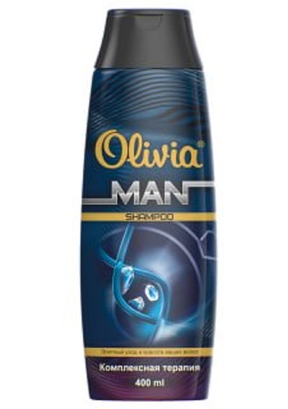 Шампунь для Волос "Olivia Man" Комплексная терапия 400 мл. мужской