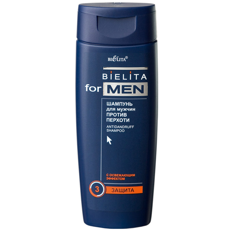 Белита for men Шампунь для мужчин против перхоти 250мл.
