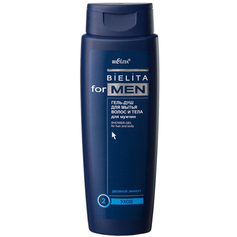 Белита for men Гель-душ для волос и тела 400мл.