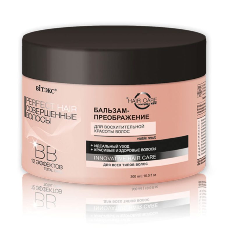 Витэкс Perfect Hair Совершенные волосы ВВ бальзам преображение, 300мл