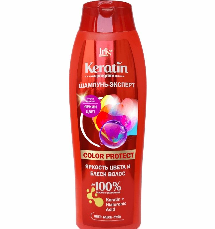 Iris "Keratin program" Шампунь-эксперт COLOR PROTECT, 400мл