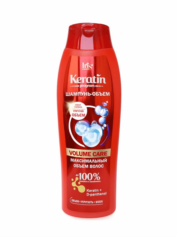 Iris "Keratin program" Шампунь-объём VOLUME CARE, 400мл