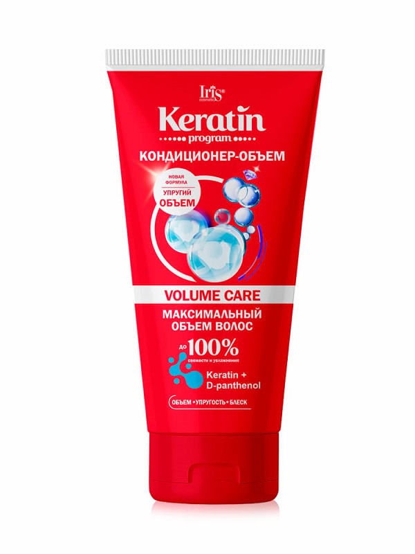 Iris "Keratin program" Кондиционер-объём VOLUME CARE, 180мл