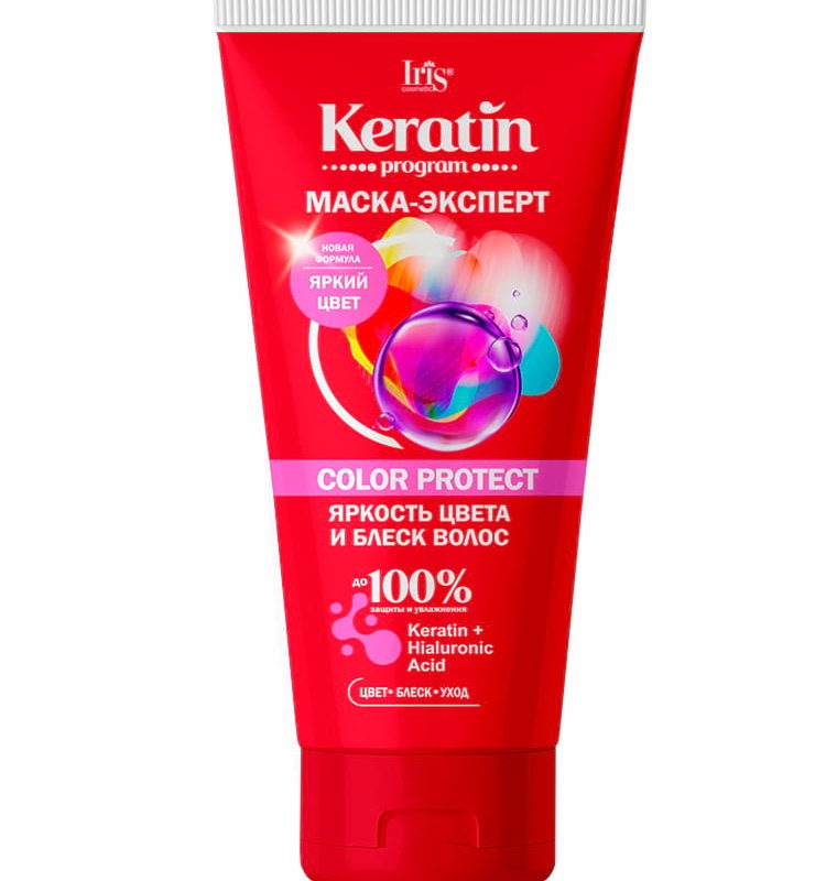 Iris "Keratin program" Маска-эксперт COLOR PROTECT, 180мл