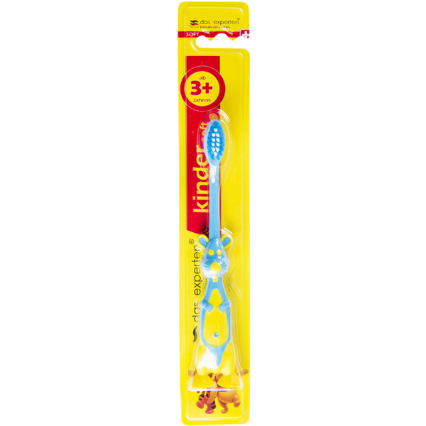 Das Experten Зубная щетка для детей Kinder 3+ мягкая с присосками