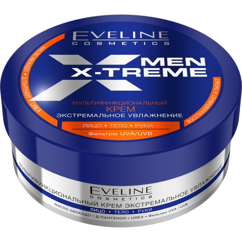 Eveline Men X-Treme Крем-экстремальное увлажнение мультифункциональный, 200мл