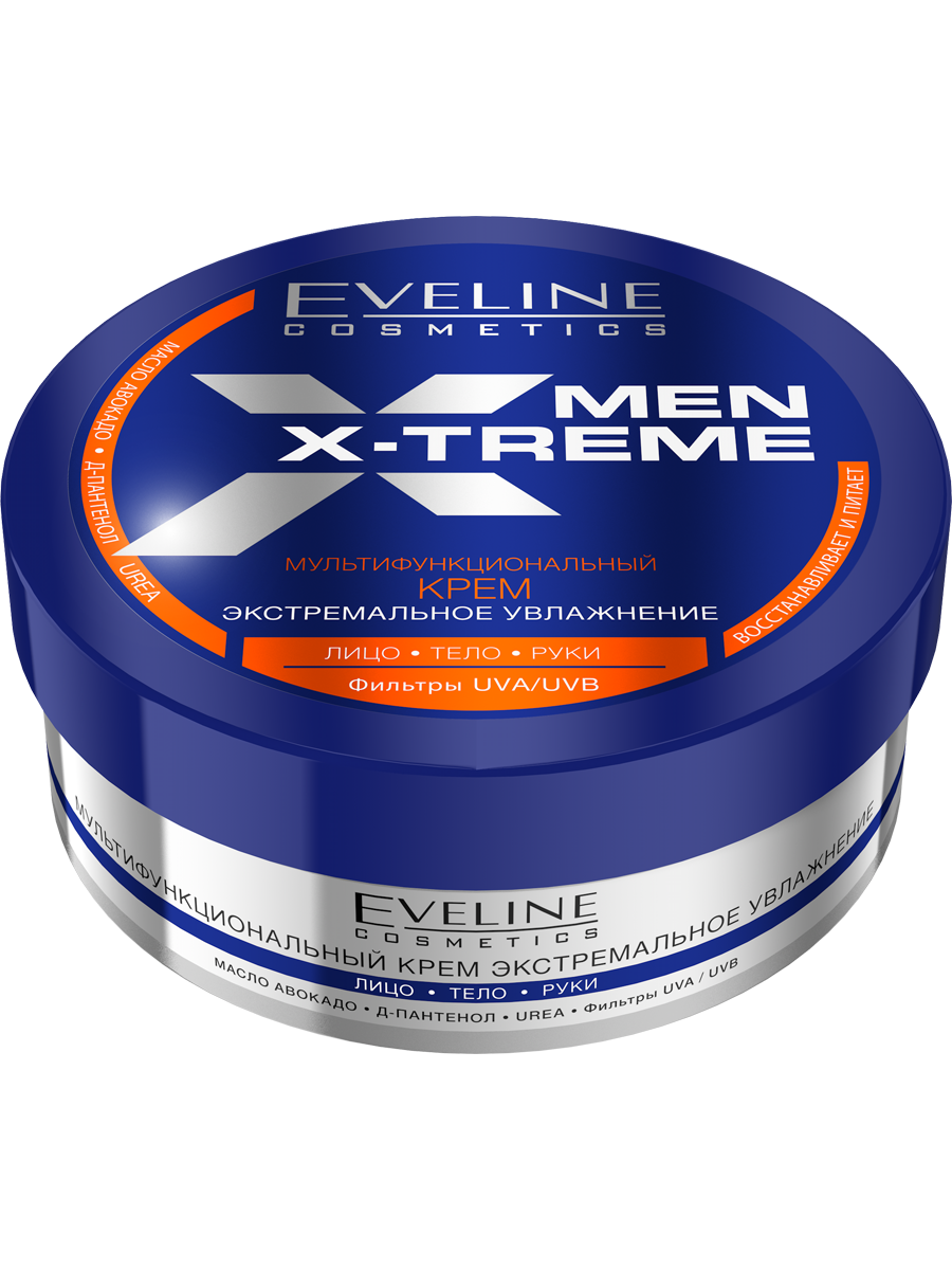 Eveline Men X-Treme Крем-экстремальное увлажнение мультифункциональный, 200мл