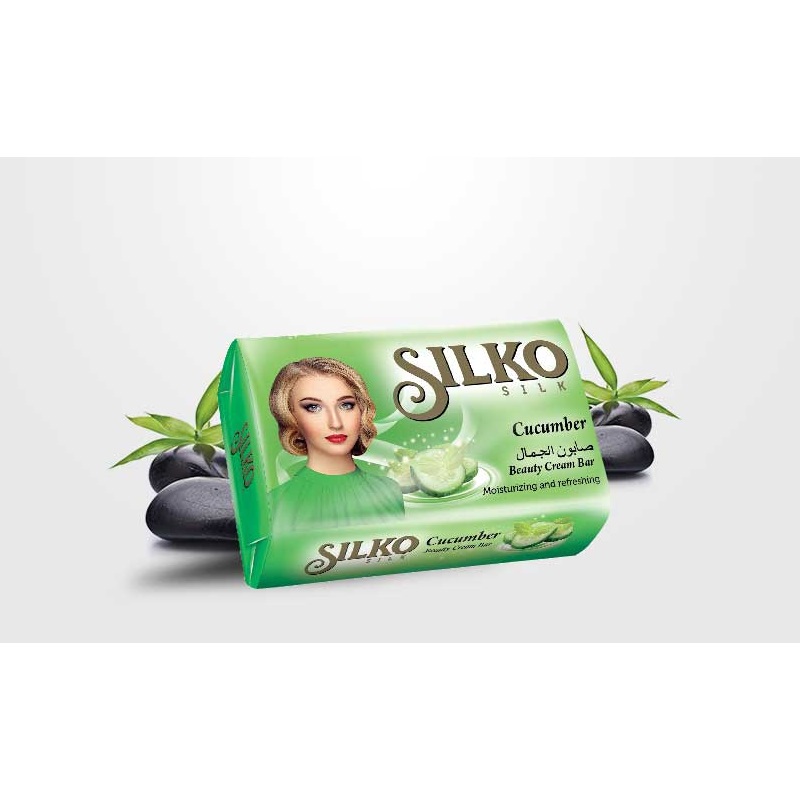 Canada Green Туалетное мыло Silko Silk 140г Огуречное