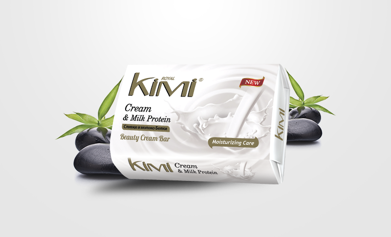 Canada Green Туалетное мыло Royal Kimi 175г Крем и Молочный протеин