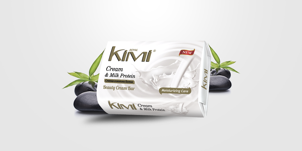 Canada Green Туалетное мыло Royal Kimi 175г Крем и Молочный протеин