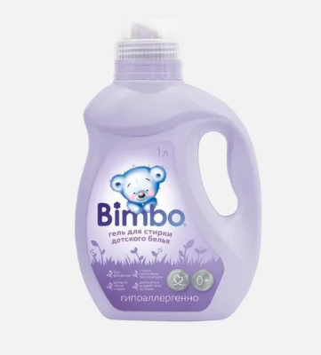 BIMBO Гель для стирки белья детский 1литр, 0+