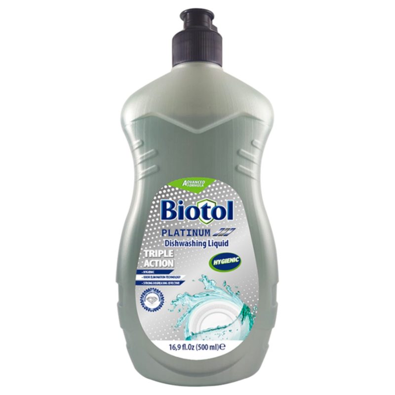 Bilesim BIOTOL Средство для мытья посуды концентрат 500мл. Платинум