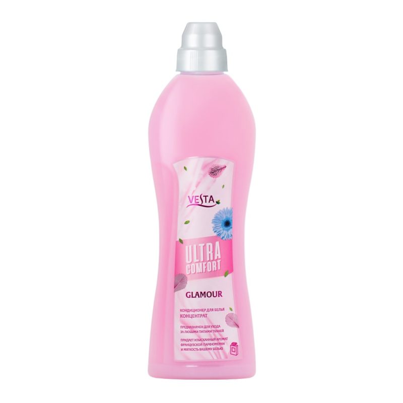 Алва Vesta Ultra Comfort Парфюмированные Кондиционер для белья 1л. Glamour