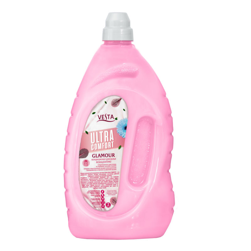 Алва Vesta Ultra Comfort Парфюмированные Кондиционер для белья 2л. Glamour