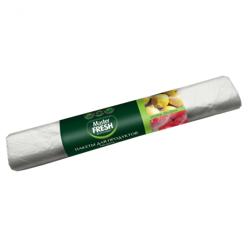 Master FRESH Пакеты для продуктов (100шт)