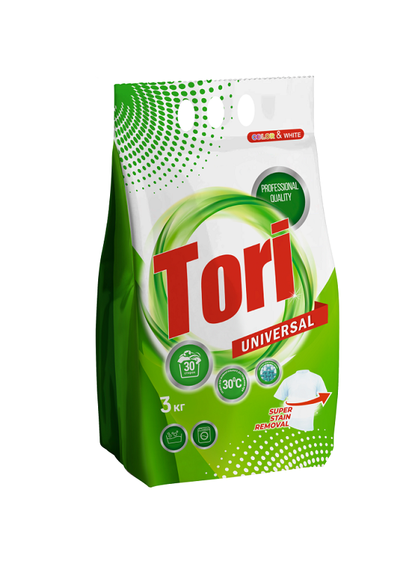 TORI Средство для стирки 3 кг Универсал