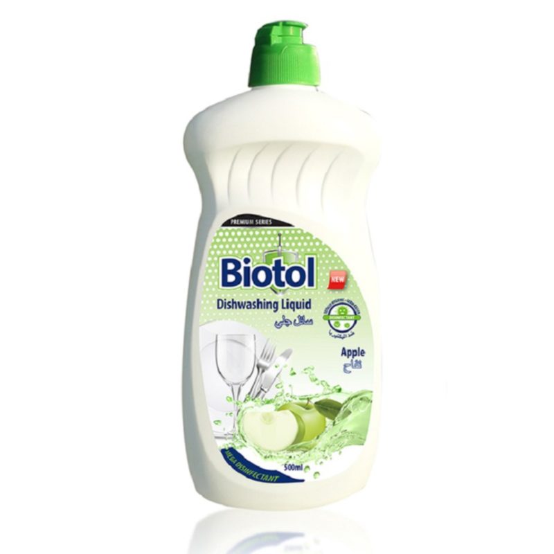 Bilesim BIOTOL Средство для мытья посуды концентрат 500мл Яблоко