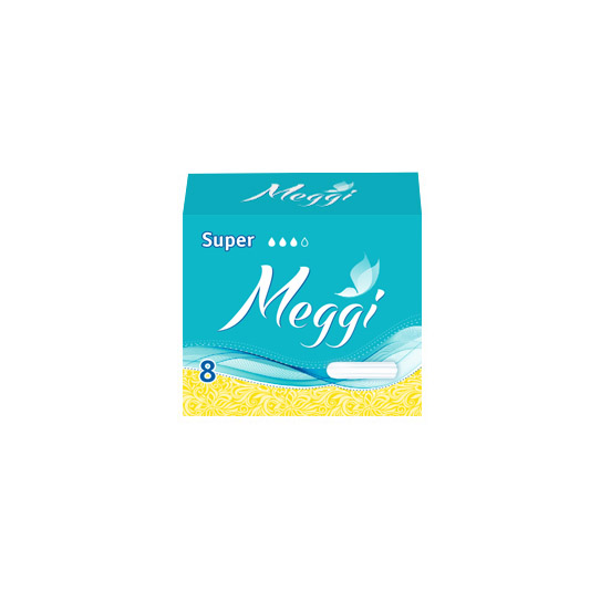 Meggi тампоны Super ( 8шт) (4кап)