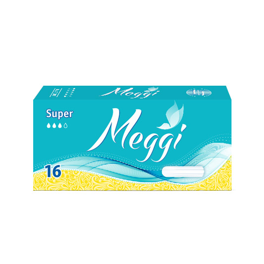 Meggi гигиенические тампоны Super (16шт) (4кап)