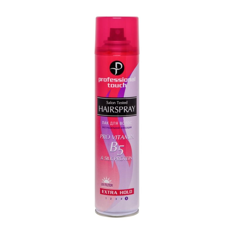 Professional Touch Лак для волос B5 & Silk Protein ЭСФ, 265 мл.