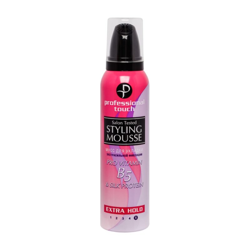 Professional Touch Мусс для волос B5 & Silk Protein ЭСФ 150мл.