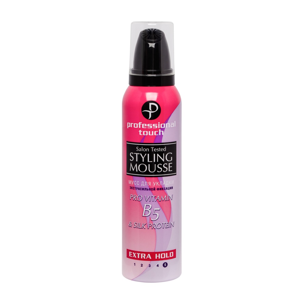 Professional Touch Мусс для волос B5 & Silk Protein ЭСФ 150мл.