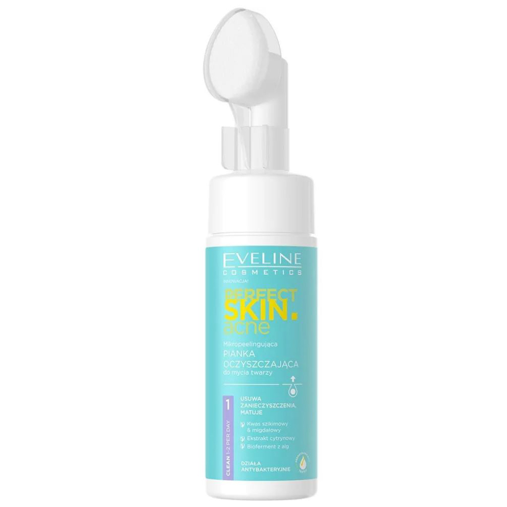 Eveline Perfect Skin Acne Пилинг-пенка с микроотшелушевающим эффектом 150мл