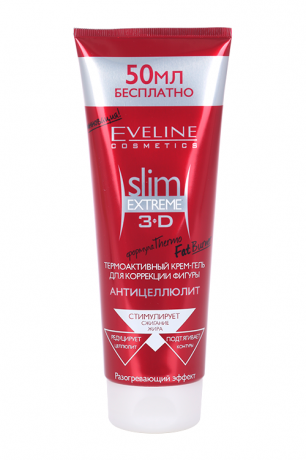 Eveline Cosmetics крем-гель термоактивный для коррекции фигуры Slim Extreme 3D