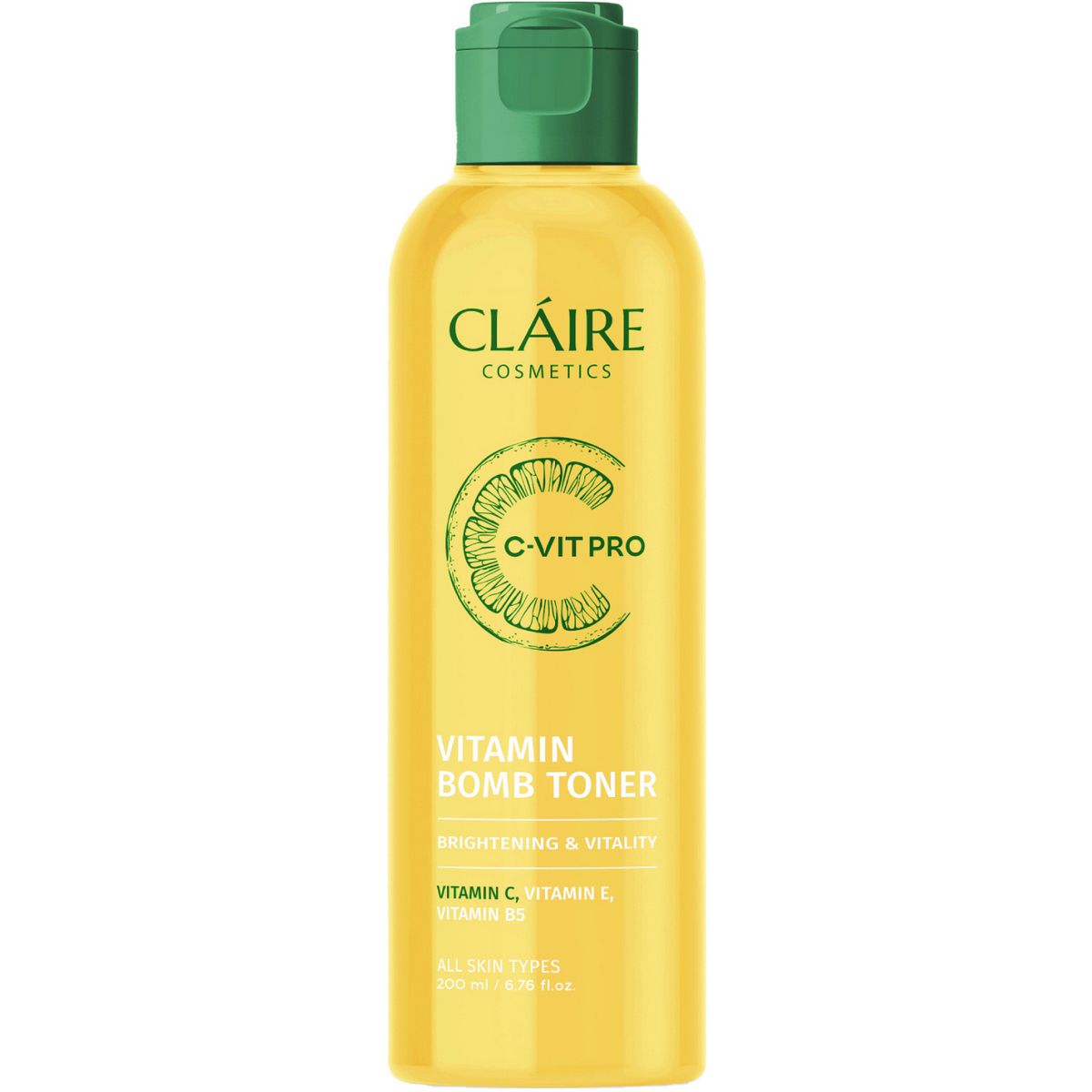 CLAIRE C-VIT PRO Тонер VITAMIN BOMB, 200мл.