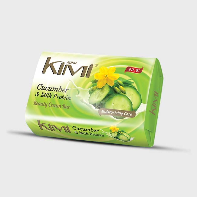 Canada Green Туалетное мыло Royal Kimi 175г Огурец и молочный протеин