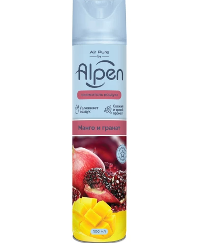 Alpen Освежитель воздуха Манго и гранат 300мл