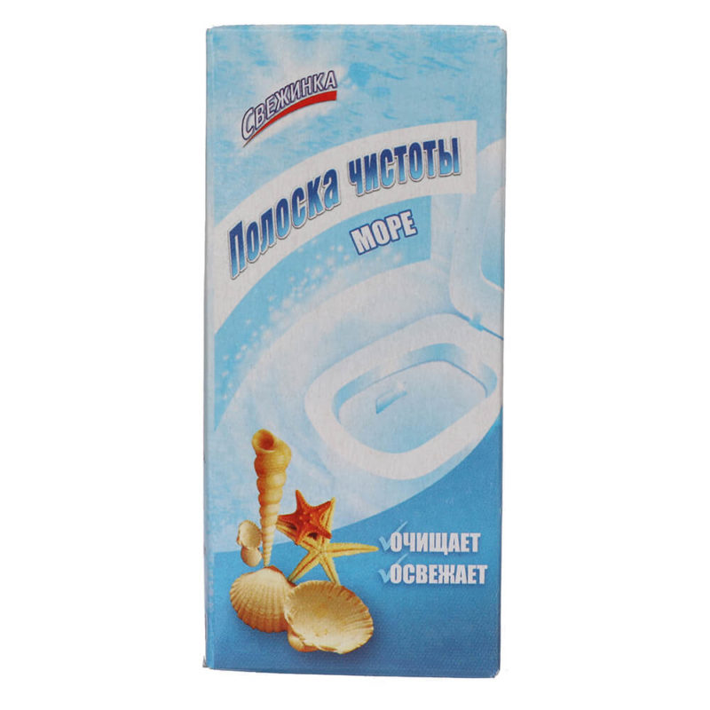 Свежинка Полоска чистоты для унитаза Море, (3х10г)