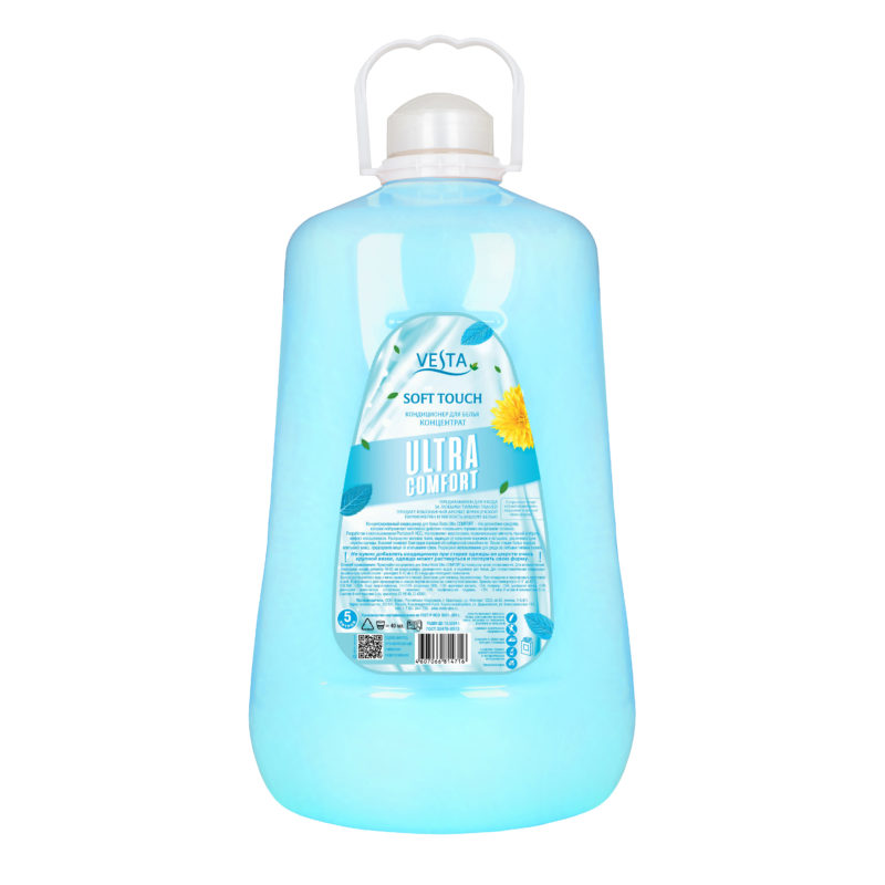 Алва Vesta Ultra Comfort Парфюмированные Кондиционер для белья 5л. Soft Touch