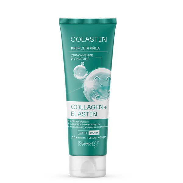 Белита-М Colastin Крем для лица увлажнение и лифтинг 100г