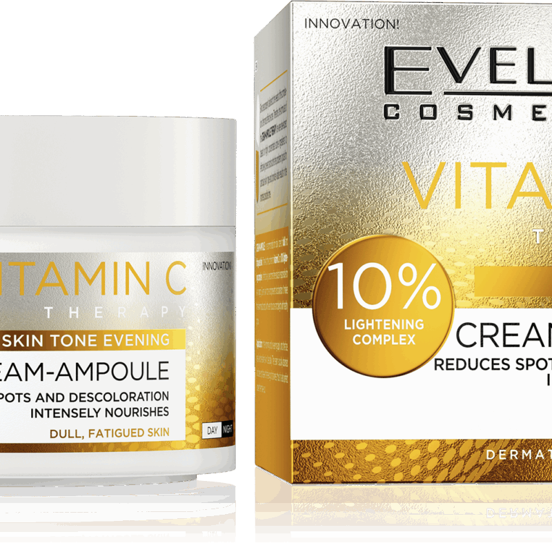 Eveline Крем-ампула VITAMIN C THERAPY с витамином С для кожи с признаком усталости, 50мл