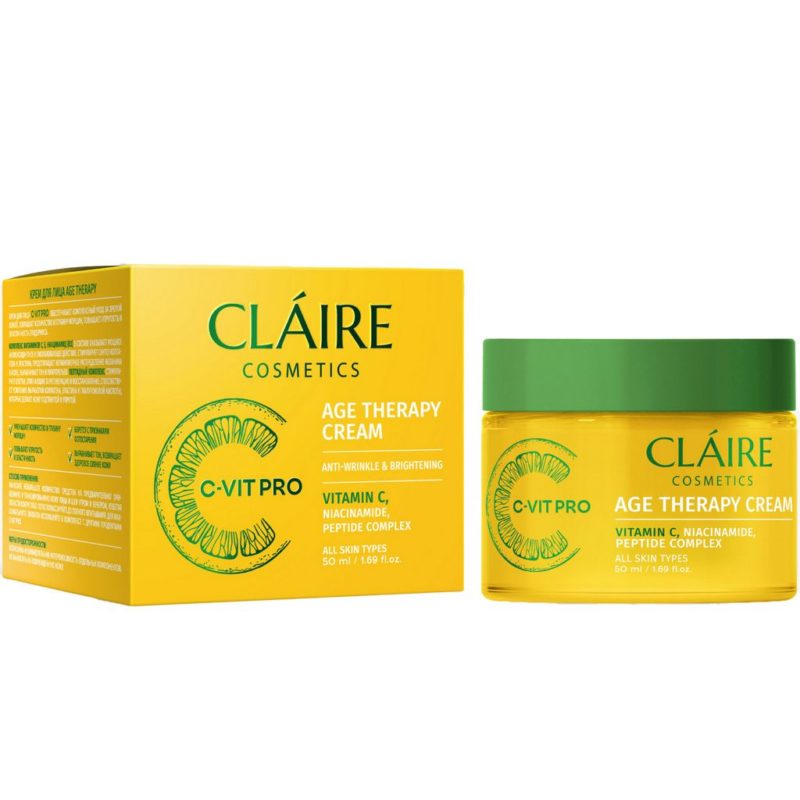 CLAIRE C-VIT PRO Крем для лица AGE THERAPY 50мл