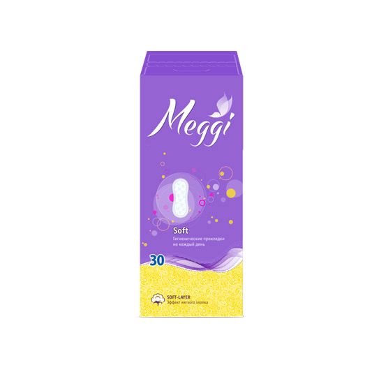 Meggi Ежедневные прокладки Panty Soft (30шт)