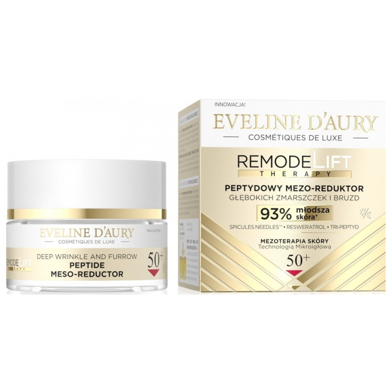 Eveline RemodeLIFT THERAPY Мезо-восстановитель пептидный против глубоких морщин 50+, 50мл