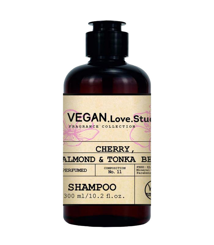 VEGAN Love Studio Парфюмированный шампунь для волос Cherry, Almond, Tonka Be 300мл