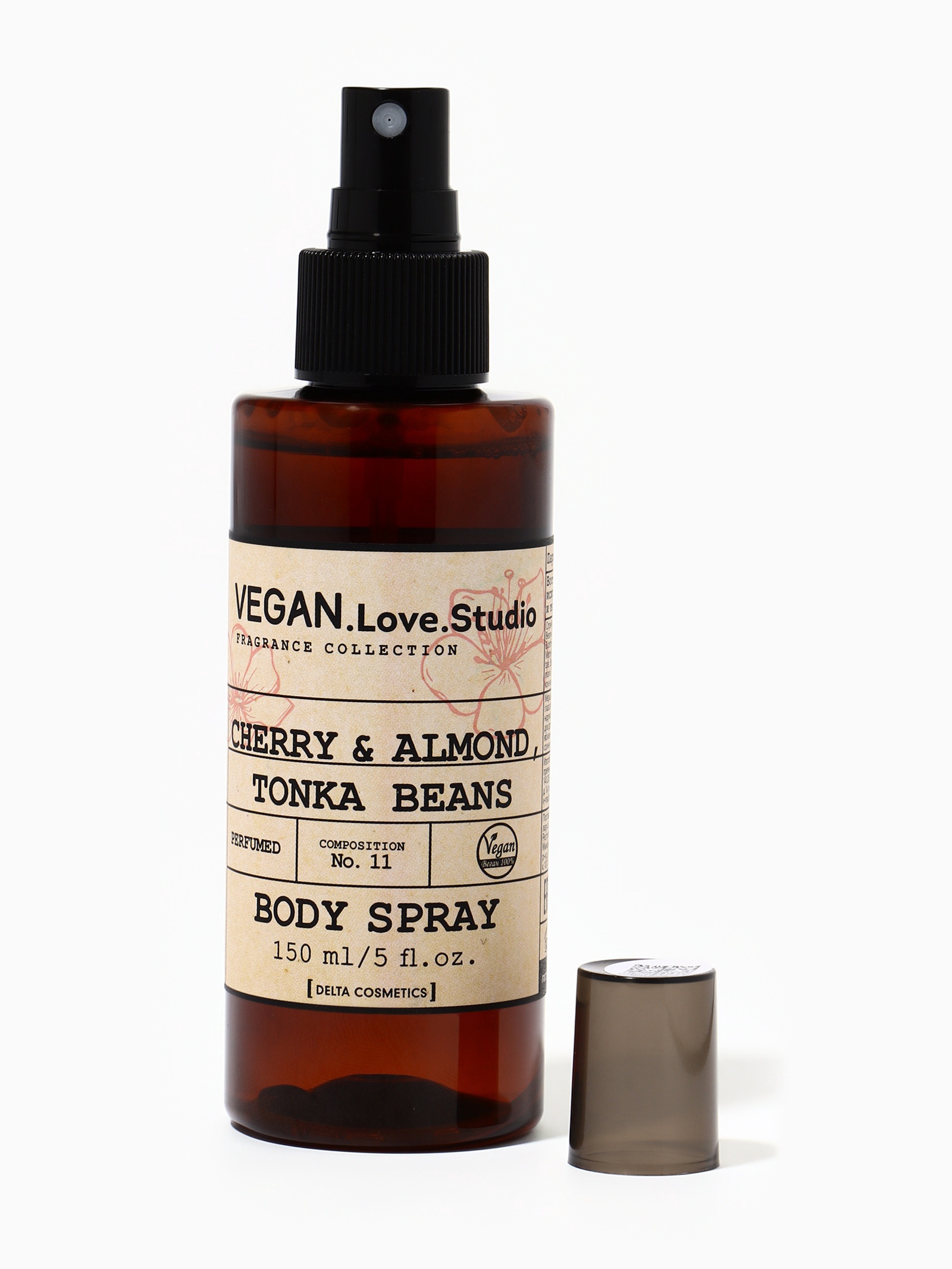 VEGAN Love Studio Парфюмированный спрей Cherry, Almond, Tonka Bean 150мл