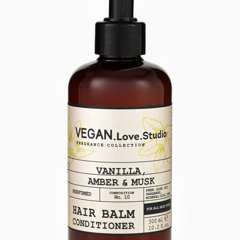 VEGAN Love Studio  Парфюмированный бальзам-кондиционер для волос Vanilla, Amber, Musk 300мл