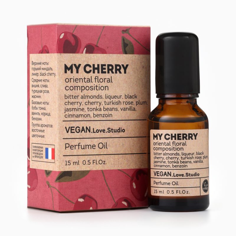 VEGAN Love Studio Парфюмированное масло  My Cherry 15мл