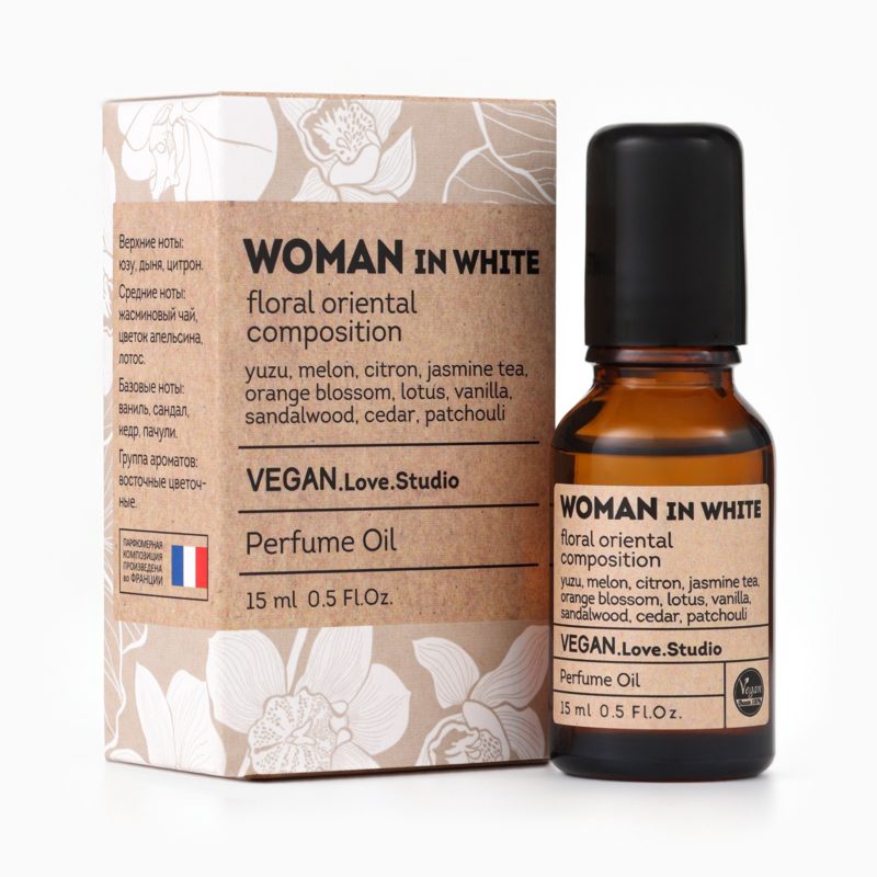 VEGAN Love Studio Парфюмированное масло  Woman In White 15мл