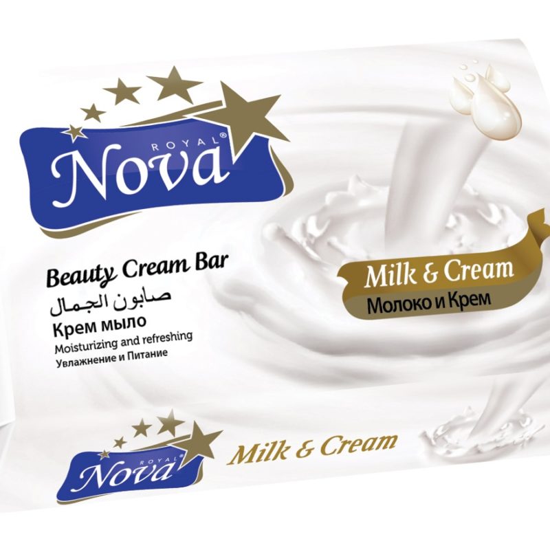 Canada Green Туалетное мыло Royal Nova  175г Молоко и крем