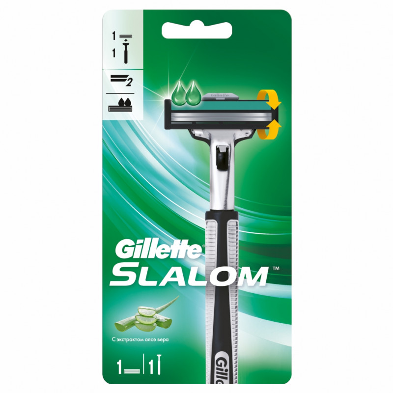 Gillette Slalom станок +1кассета