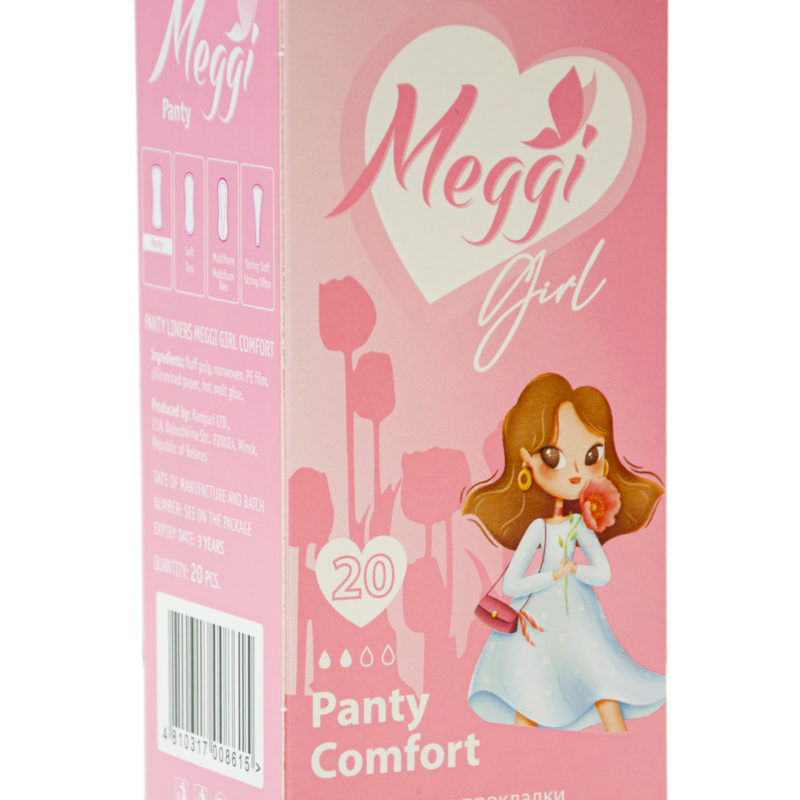 Meggi Ежедневные прокладки Panty GIRL Комфорт (20шт)